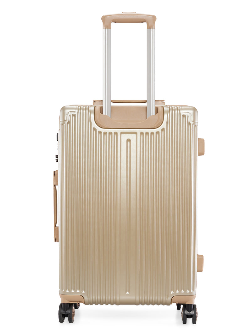 BAOMI SOLID GOLD Range Light Brown Hard Medium Luggage