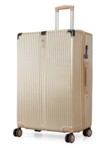 BAOMI SOLID GOLD Range Light Brown Hard Large Luggage