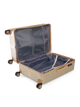 BAOMI SOLID GOLD Range Light Brown Hard Large Luggage