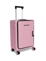 BAOMI PASTEL DREAMS Range Rose Pink Hard Cabin Luggage