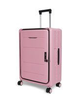 BAOMI PASTEL DREAMS Range Rose Pink Hard Medium Luggage