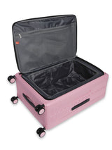BAOMI PASTEL DREAMS Range Rose Pink Hard Medium Luggage