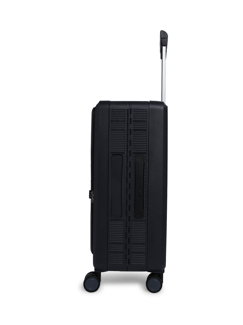 BAOMI PASTEL DREAMS Range Black Hard Cabin Luggage