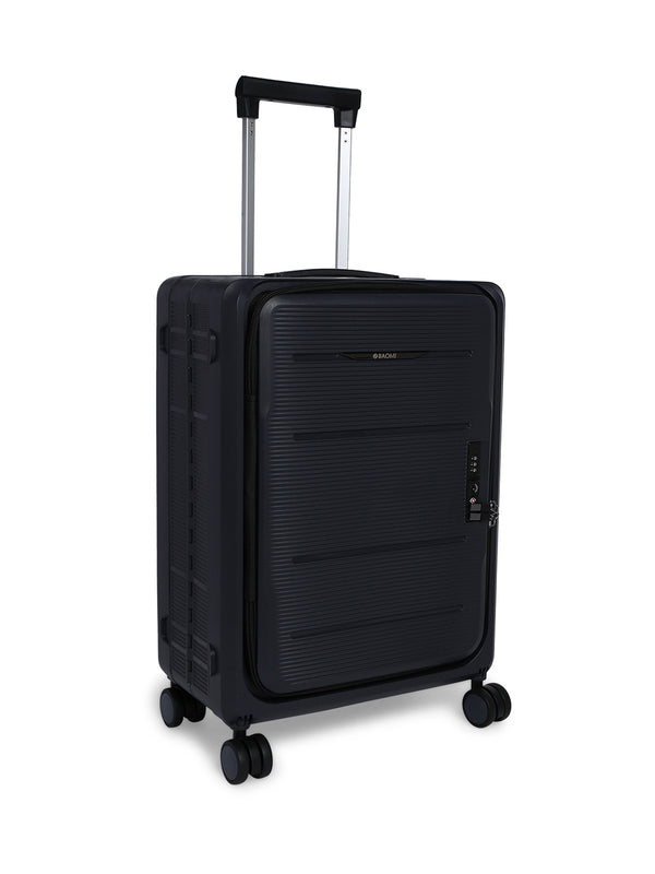 BAOMI PASTEL DREAMS Range Black Hard Cabin Luggage