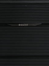 BAOMI PASTEL DREAMS Range Black Hard Cabin Luggage