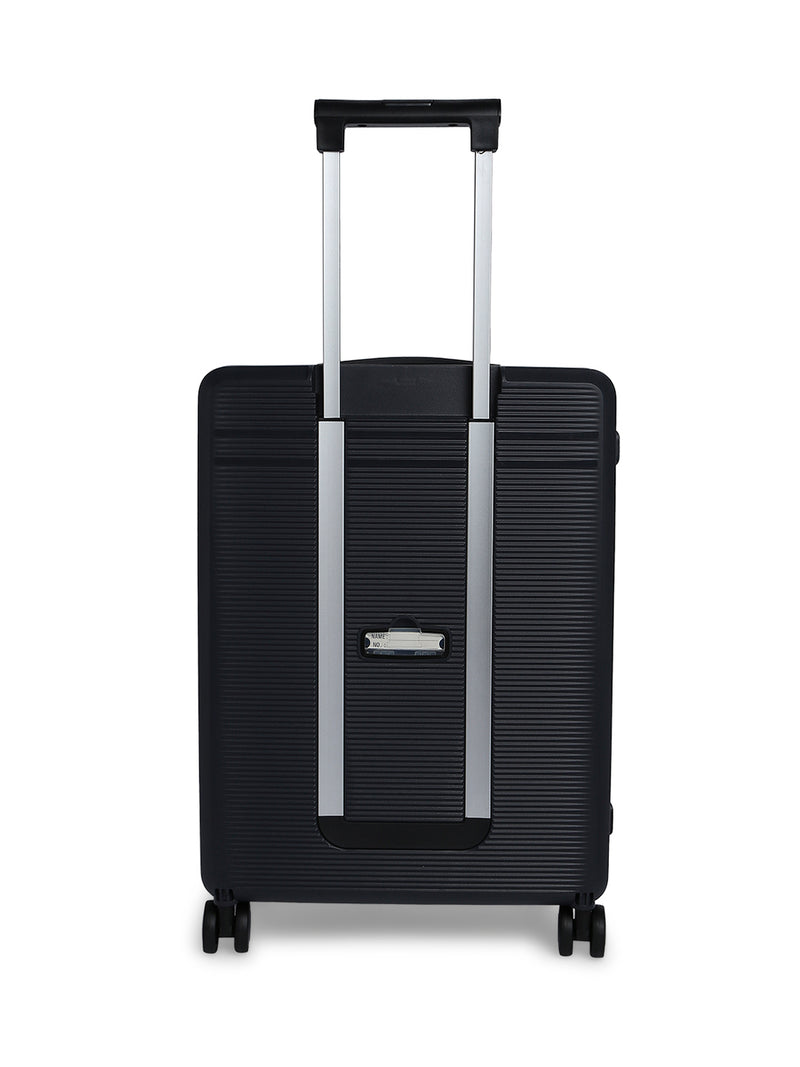 BAOMI PASTEL DREAMS Range Black Hard Cabin Luggage