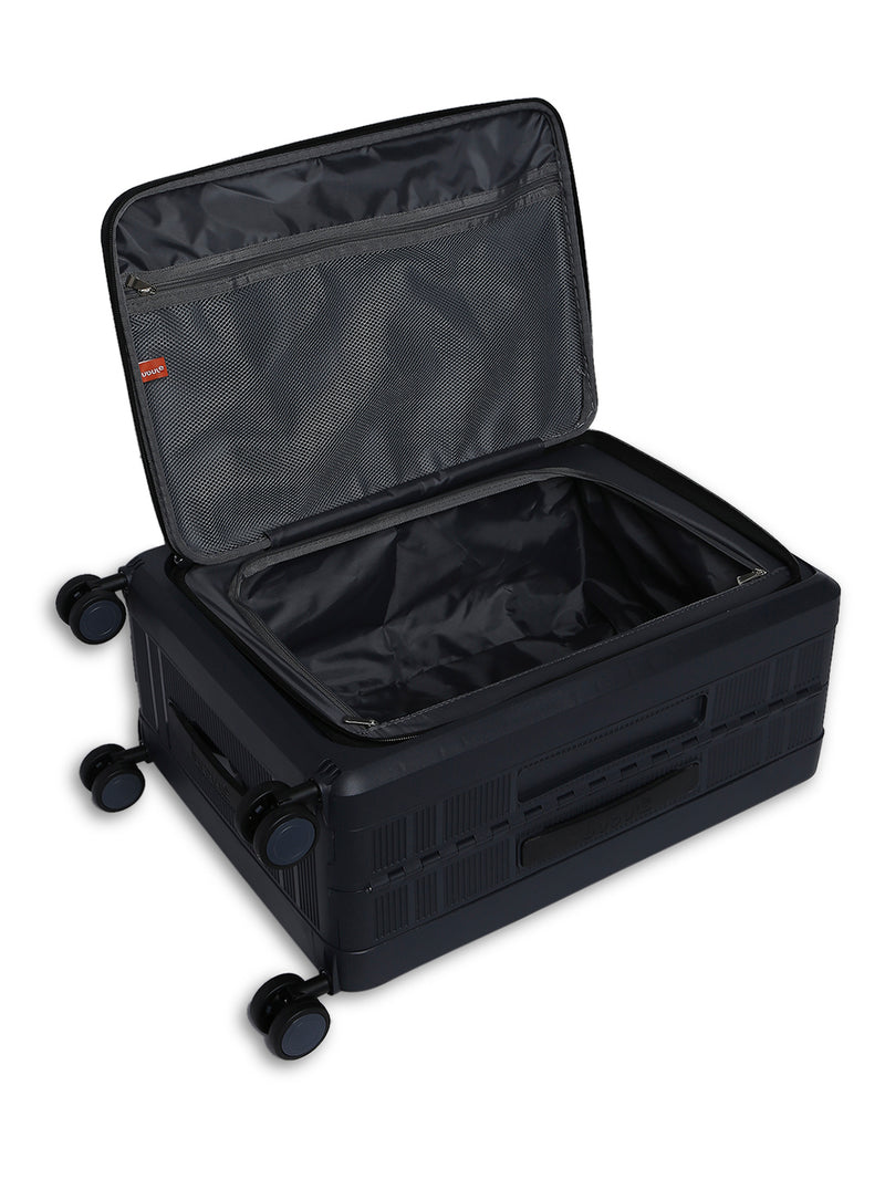 BAOMI PASTEL DREAMS Range Black Hard Cabin Luggage