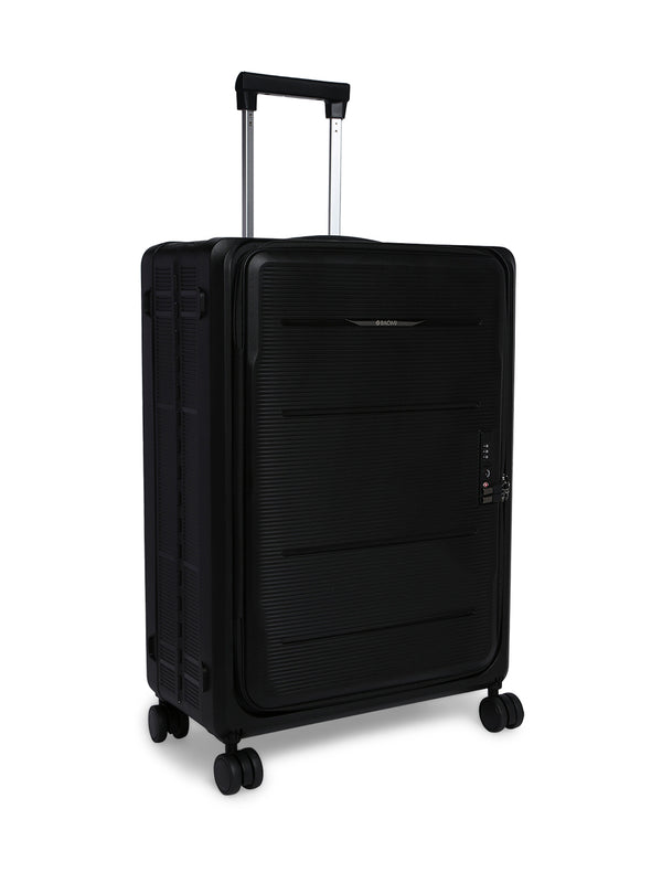 BAOMI PASTEL DREAMS Range Black Hard Medium Luggage