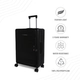 BAOMI PASTEL DREAMS Range Black Hard Medium Luggage