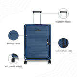 BAOMI PASTEL DREAMS Range Blue Hard Medium Luggage