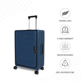 BAOMI PASTEL DREAMS Range Blue Hard Medium Luggage
