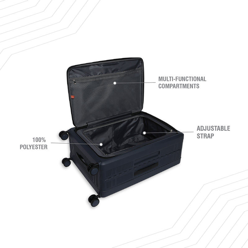 BAOMI PASTEL DREAMS Range N.Grey Hard Medium Luggage