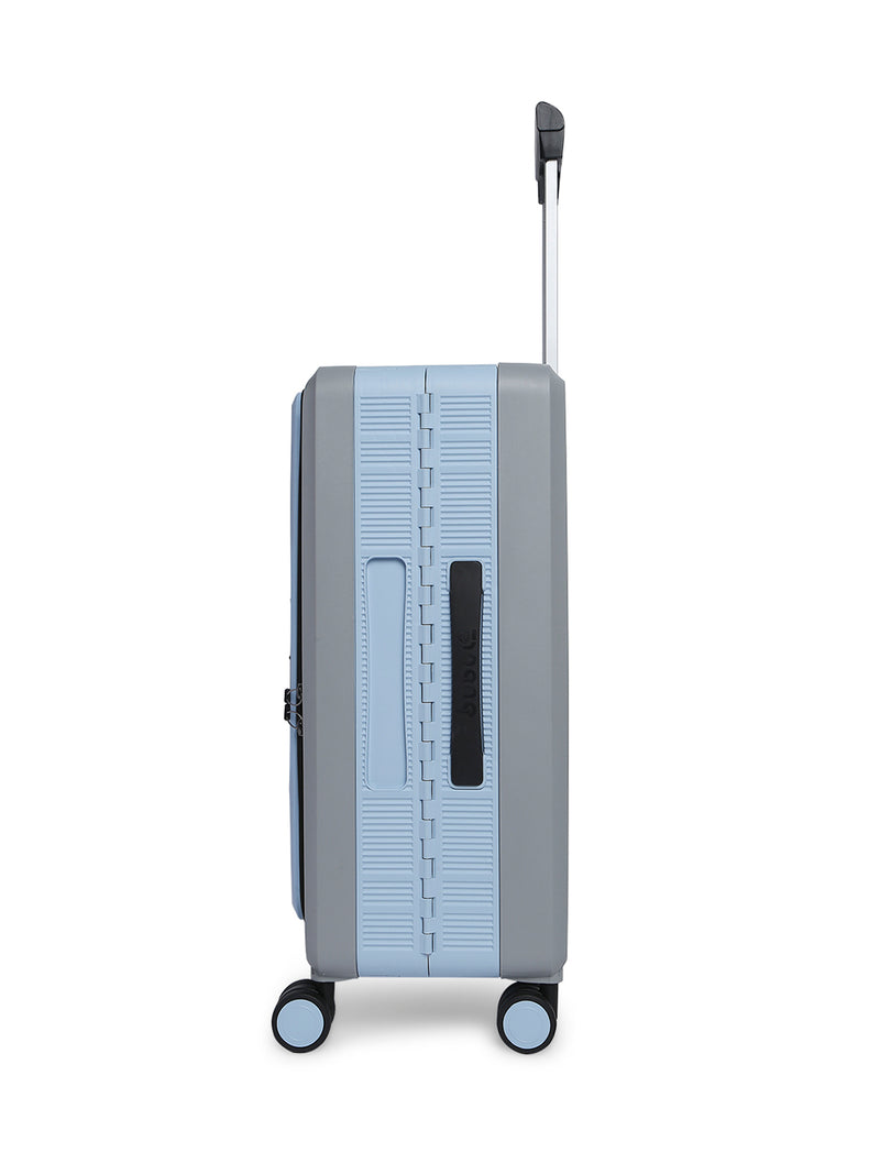 BAOMI PASTEL DREAMS Range Blue Grey Hard Cabin Luggage
