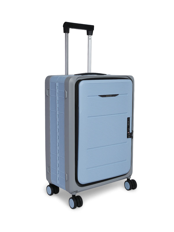 BAOMI PASTEL DREAMS Range Blue Grey Hard Cabin Luggage