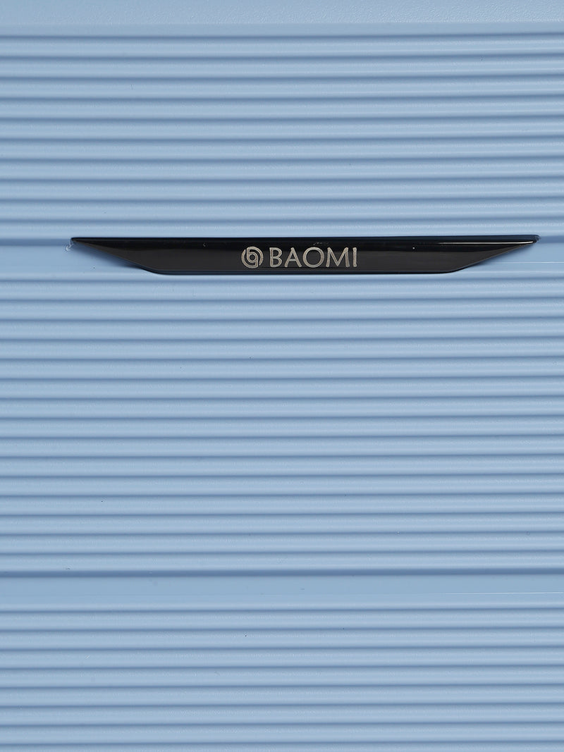 BAOMI PASTEL DREAMS Range Blue Grey Hard Cabin Luggage