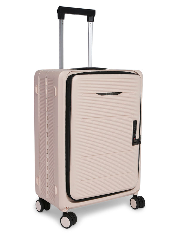 BAOMI PASTEL DREAMS Range Khaki Hard Cabin Luggage