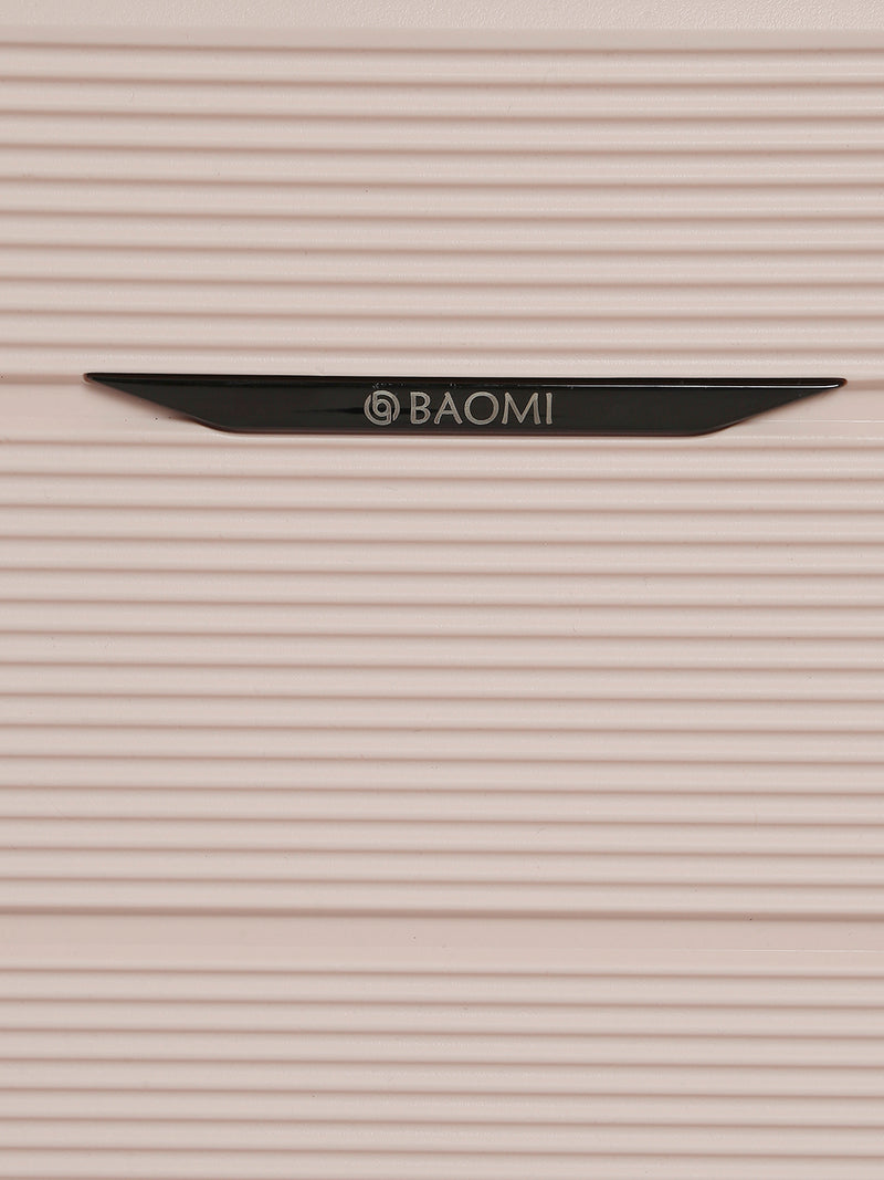 BAOMI PASTEL DREAMS Range Khaki Hard Cabin Luggage