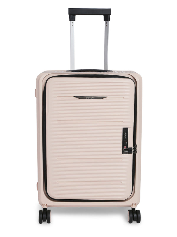 BAOMI PASTEL DREAMS Range Khaki Hard Cabin Luggage