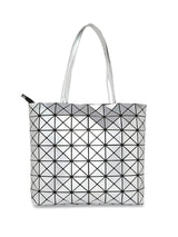 BAOMI GEOMETRIC HANDBAG Range Grey Soft One Size Handbag