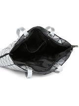 BAOMI GEOMETRIC HANDBAG Range Grey Soft One Size Handbag