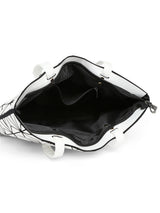 BAOMI GEOMETRIC HANDBAG Range White Soft One Size Handbag