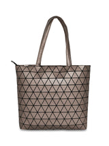 BAOMI GEOMETRIC HANDBAG Range Golden Matt Soft One Size Handbag