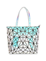 BAOMI GEOMETRIC HANDBAG Range Rainbow Soft One Size Handbag