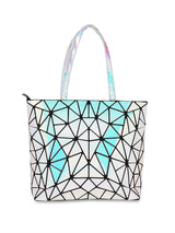 BAOMI GEOMETRIC HANDBAG Range Rainbow Soft One Size Handbag