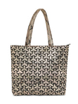 BAOMI GEOMETRIC HANDBAG Range Golden Matt Soft One Size Handbag