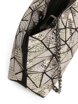 BAOMI GEOMETRIC SLING BAG Range Snake Print Soft One Size Sling Bag