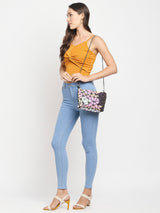 BAOMI GEOMETRIC SLING BAG Range Rainbow & Reflective Soft One Size Sling Bag