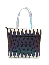 BAOMI GEOMETRIC HANDBAG Range Dual Rainbow Soft One Size Handbag