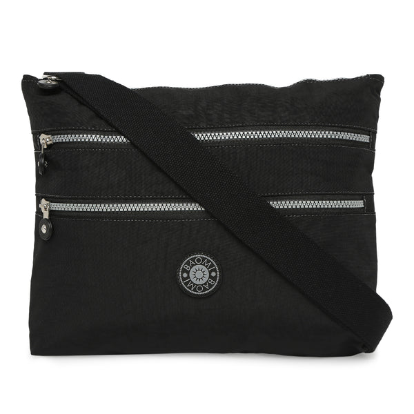 BAOMI CRINKLE SHOULDER BAG Range Black Soft One Size Shoulder Bag