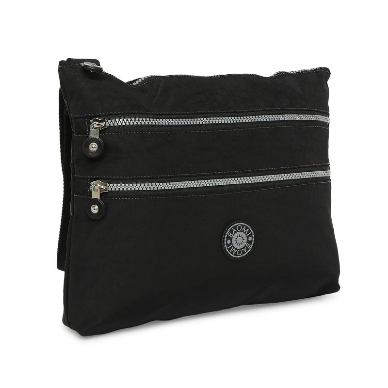 BAOMI CRINKLE SHOULDER BAG Range Black Soft One Size Shoulder Bag