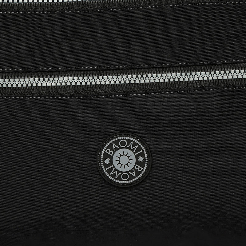 BAOMI CRINKLE SHOULDER BAG Range Black Soft One Size Shoulder Bag