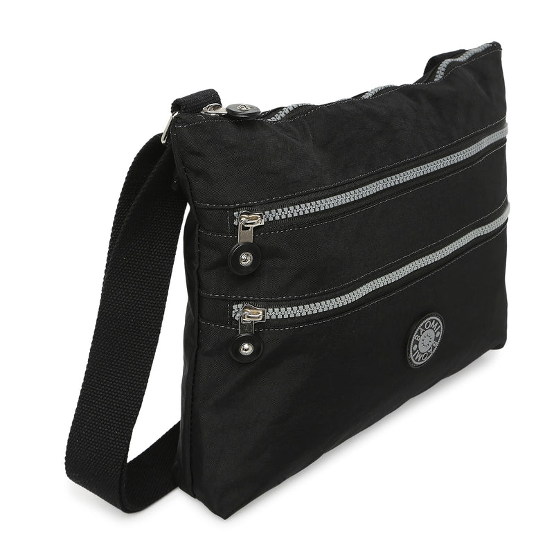 BAOMI CRINKLE SHOULDER BAG Range Black Soft One Size Shoulder Bag