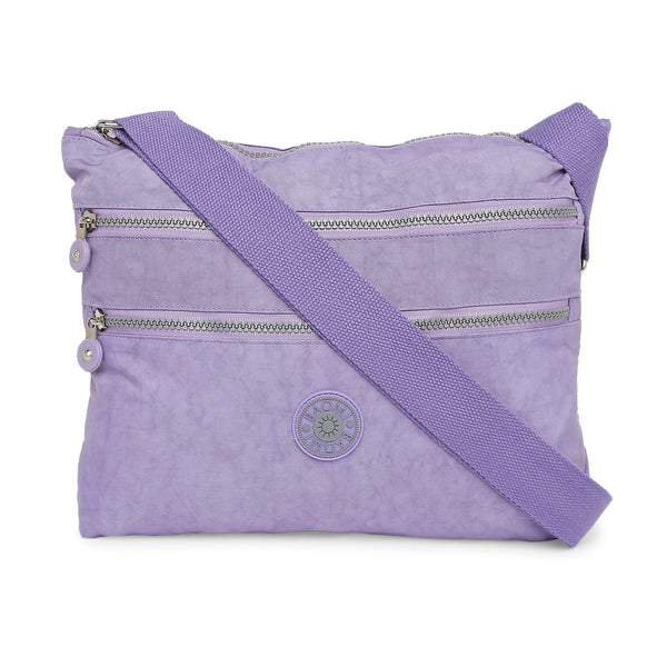BAOMI CRINKLE SHOULDER BAG Range Light Purple Soft One Size Shoulder Bag