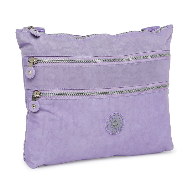 BAOMI CRINKLE SHOULDER BAG Range Light Purple Soft One Size Shoulder Bag