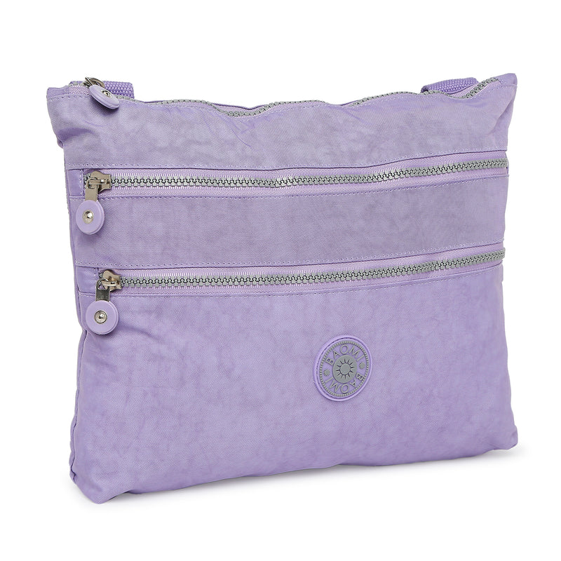 BAOMI CRINKLE SHOULDER BAG Range Light Purple Soft One Size Shoulder Bag