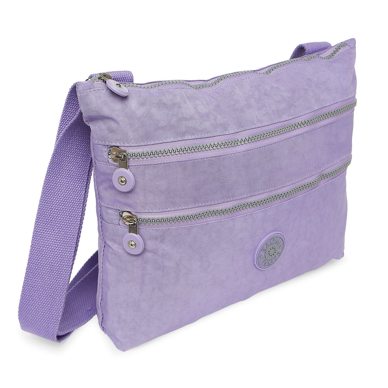 BAOMI CRINKLE SHOULDER BAG Range Light Purple Soft One Size Shoulder Bag