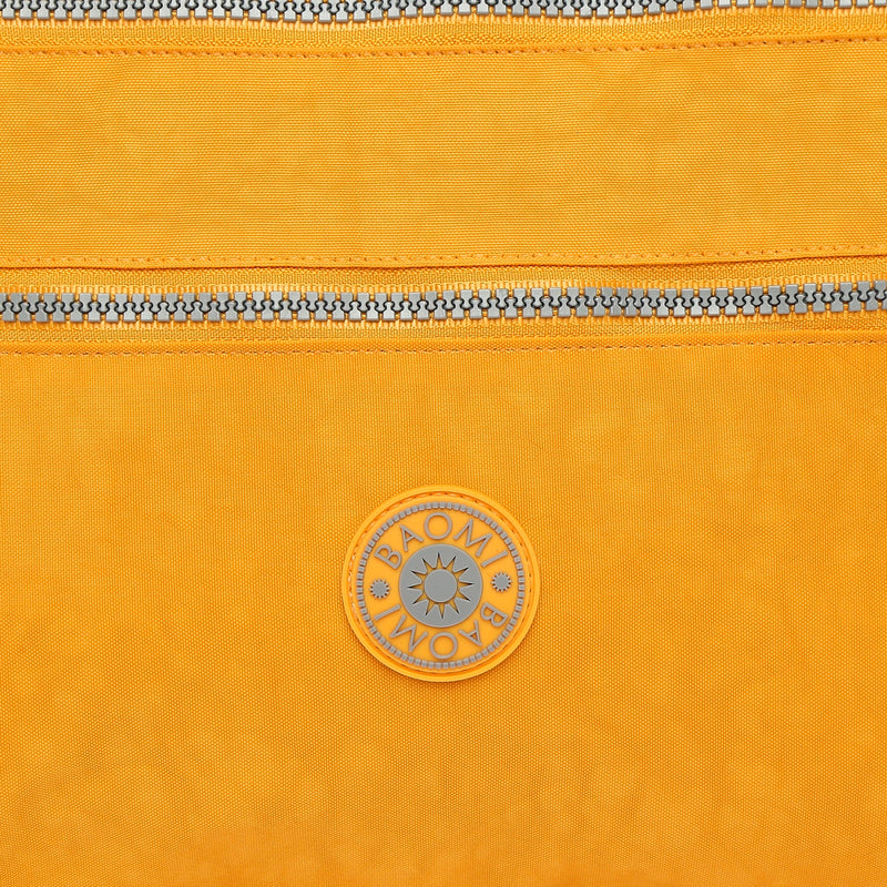 BAOMI CRINKLE SHOULDER BAG Range Yellow Soft One Size Shoulder Bag