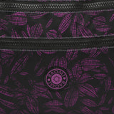 BAOMI CRINKLE SHOULDER BAG Range Black & Purple Soft One Size Shoulder Bag