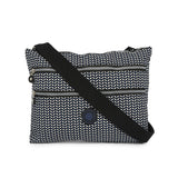 BAOMI CRINKLE SHOULDER BAG Range Black & White Soft One Size Shoulder Bag