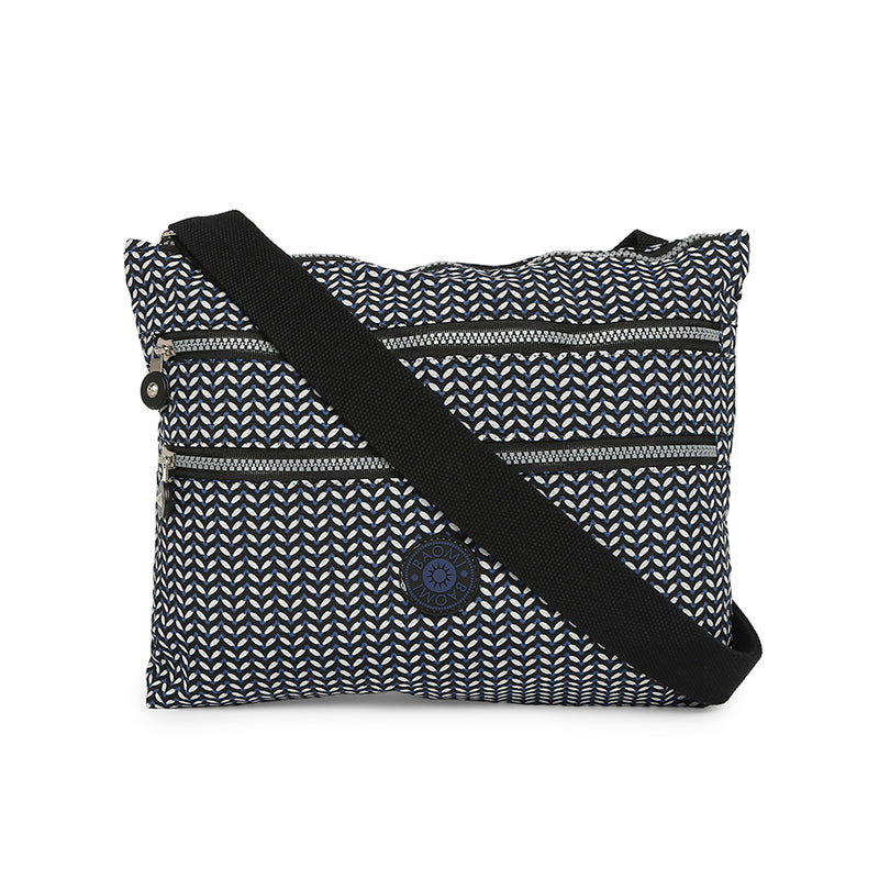 BAOMI CRINKLE SHOULDER BAG Range Black & White Soft One Size Shoulder Bag