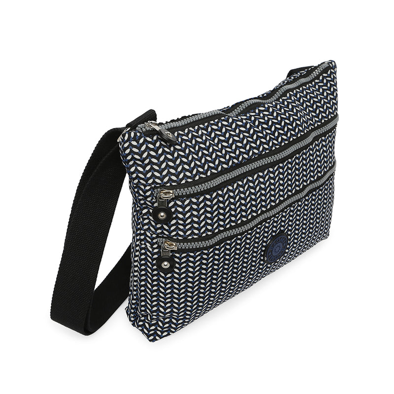 BAOMI CRINKLE SHOULDER BAG Range Black & White Soft One Size Shoulder Bag