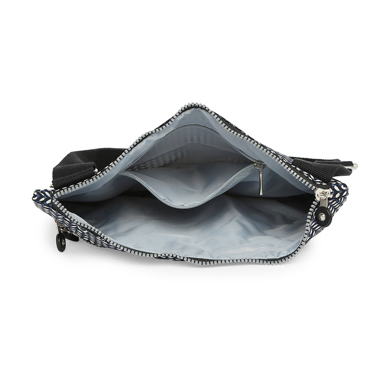 BAOMI CRINKLE SHOULDER BAG Range Black & White Soft One Size Shoulder Bag