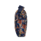 BAOMI CRINKLE SHOULDER BAG Range Blue & Yellow Floral Soft One Size Shoulder Bag