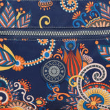 BAOMI CRINKLE SHOULDER BAG Range Blue & Yellow Floral Soft One Size Shoulder Bag