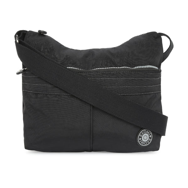 BAOMI CRINKLE SHOULDER BAG Range Black Soft One Size Shoulder Bag