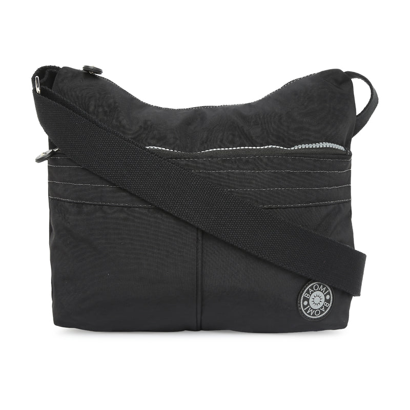 BAOMI CRINKLE SHOULDER BAG Range Black Soft One Size Shoulder Bag
